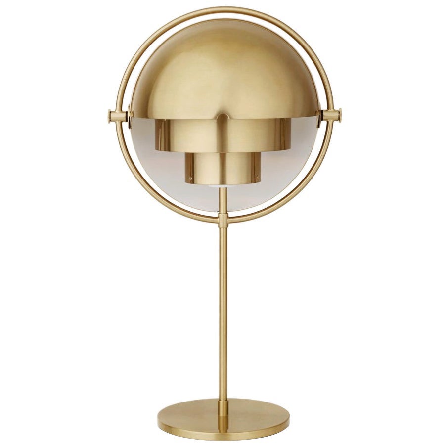 Lampada da tavolo 'Multi-Lite' in ottone di Louis Weisdorf in vendita