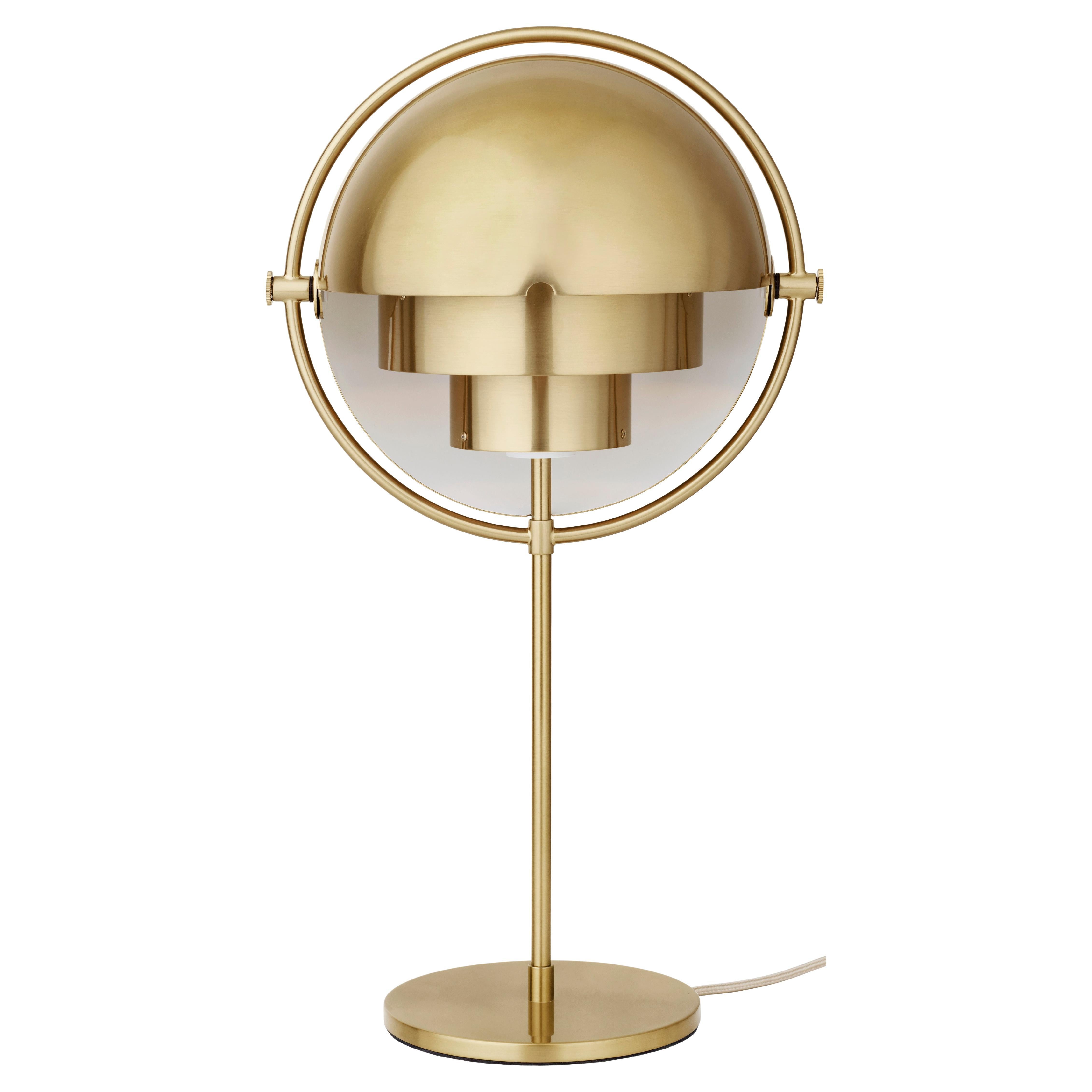 Louis Weisdorf Multi-Lite Table Lamp Shiny Brass for GUBI