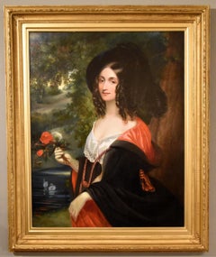 Oil Painting by Louis William Desanges "Maria Vanneck"