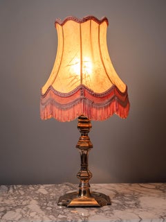 Louis XIII lamp with bladder shade