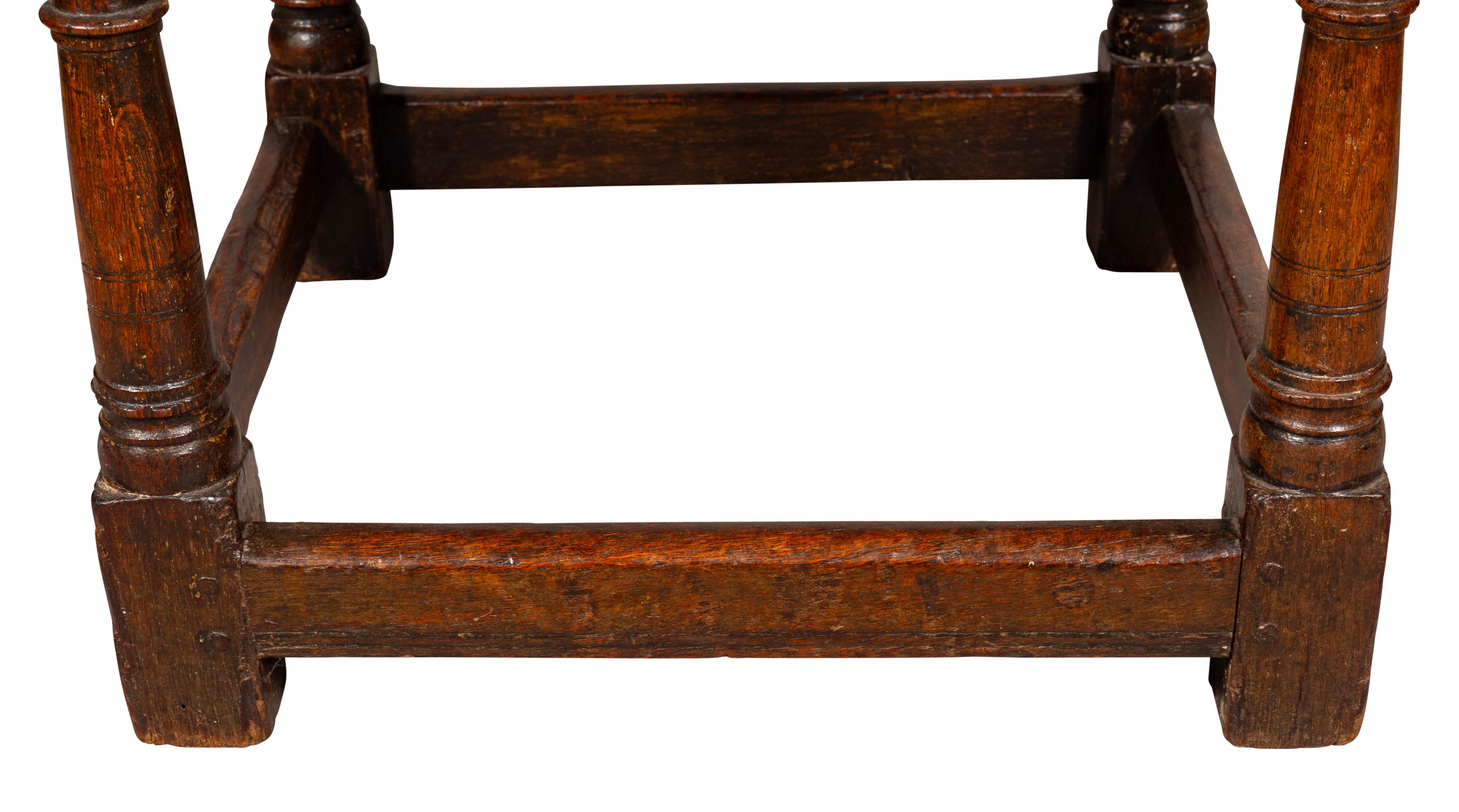 Louis XIII Oak Bench For Sale 1