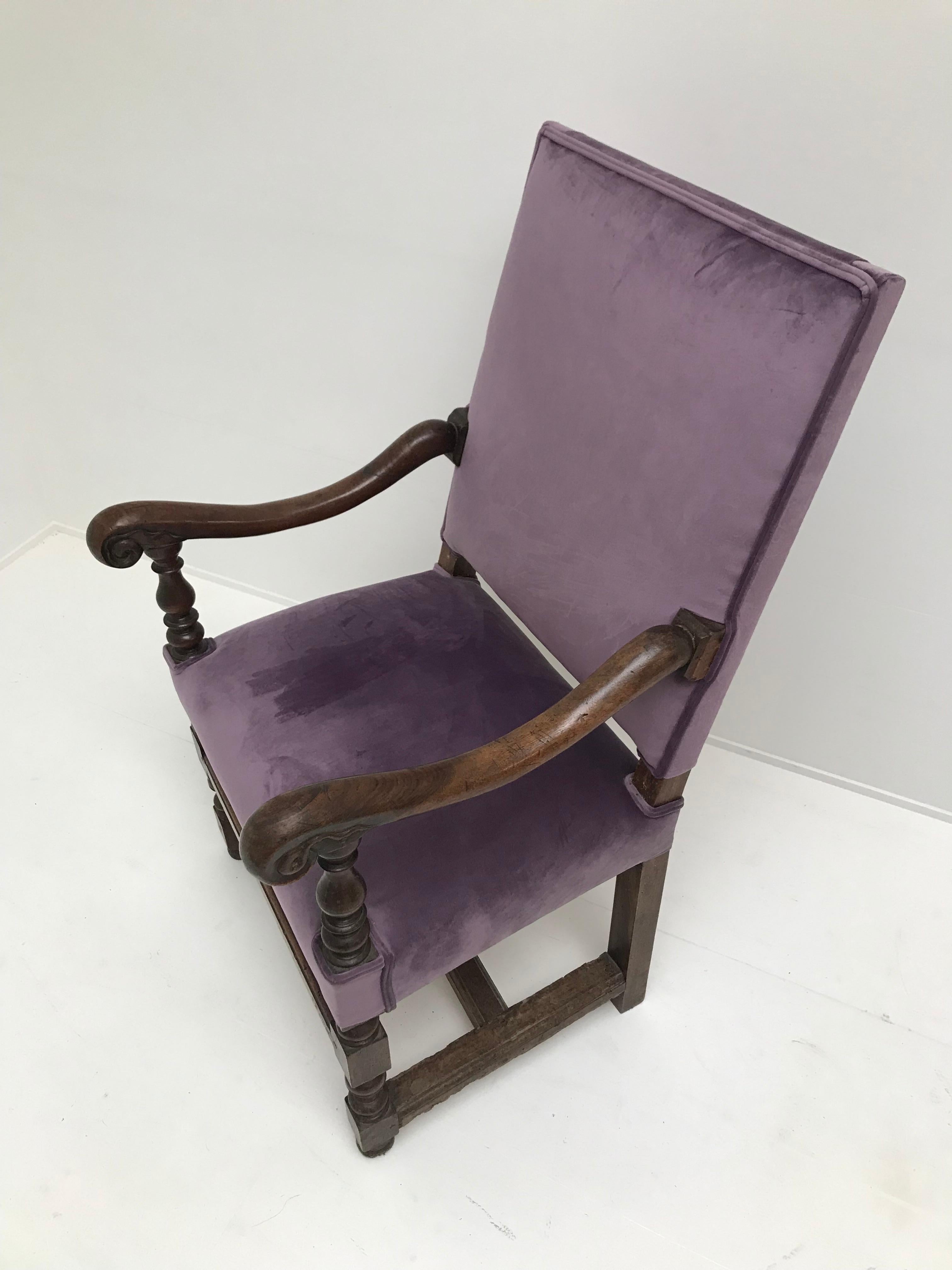 French Louis XIII Style Armchair