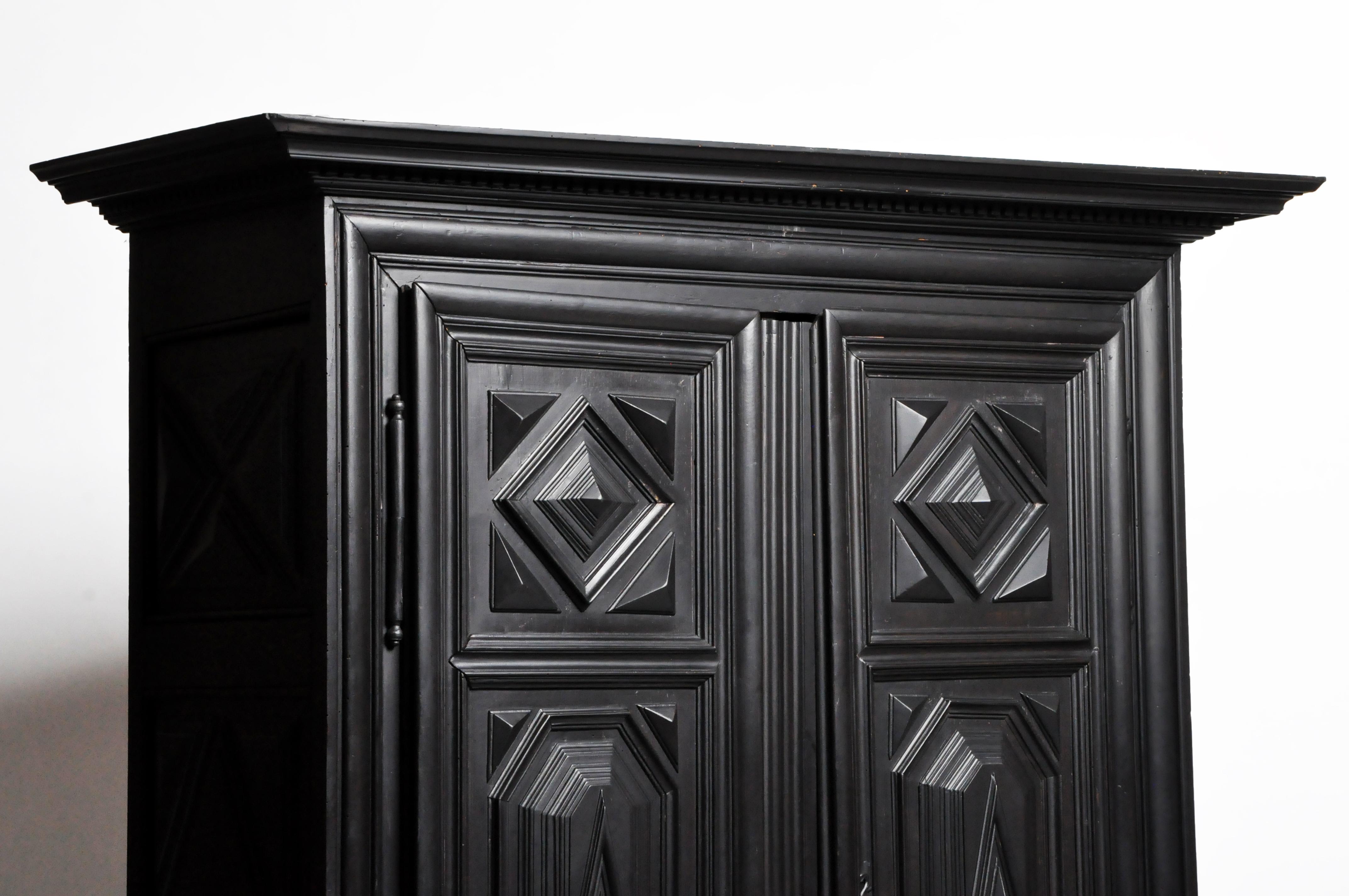 Louis XIII Style Armoire 11