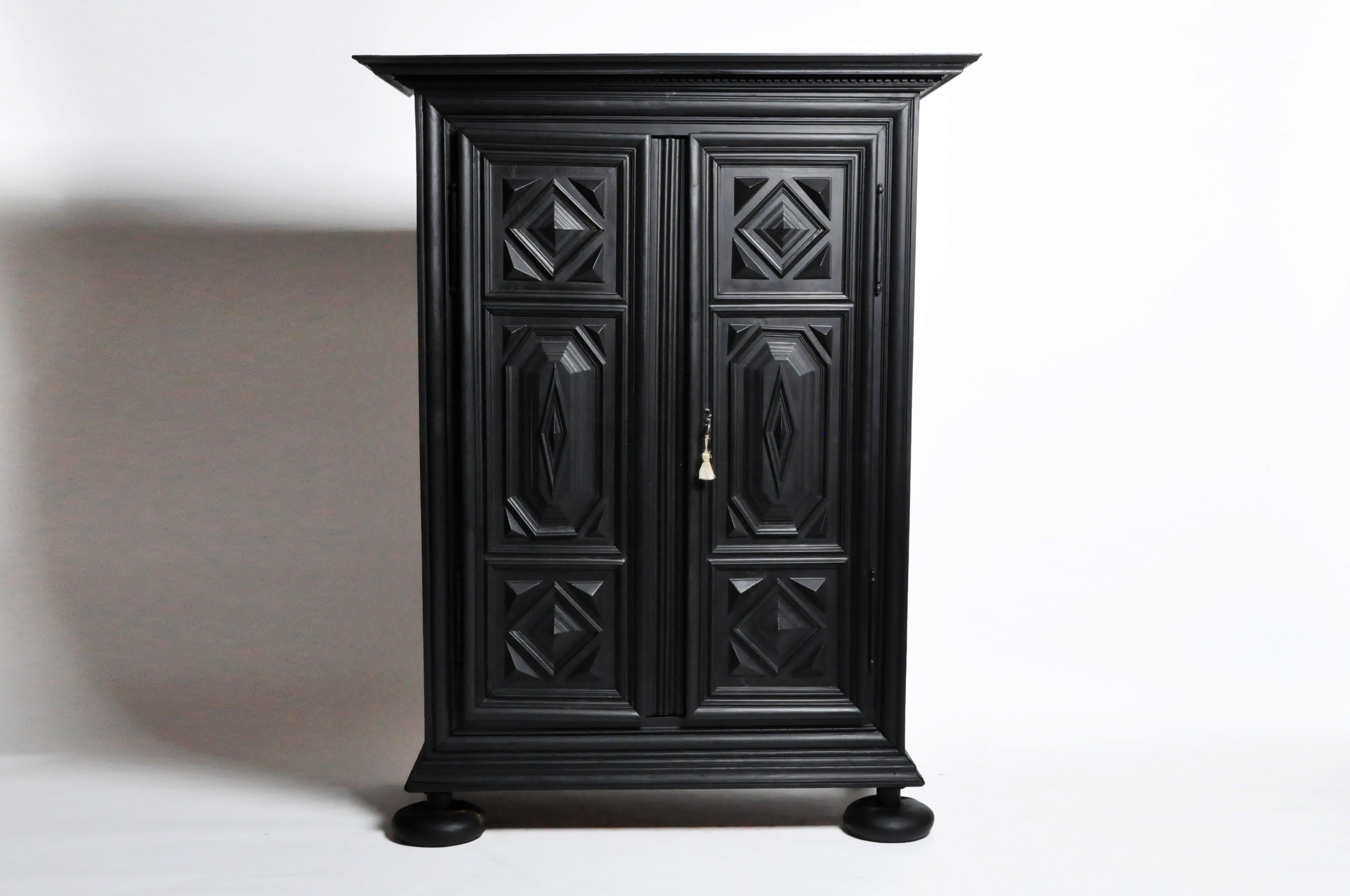 Louis XIII Style Armoire 13