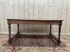 Louis XIII style desk in walnut
