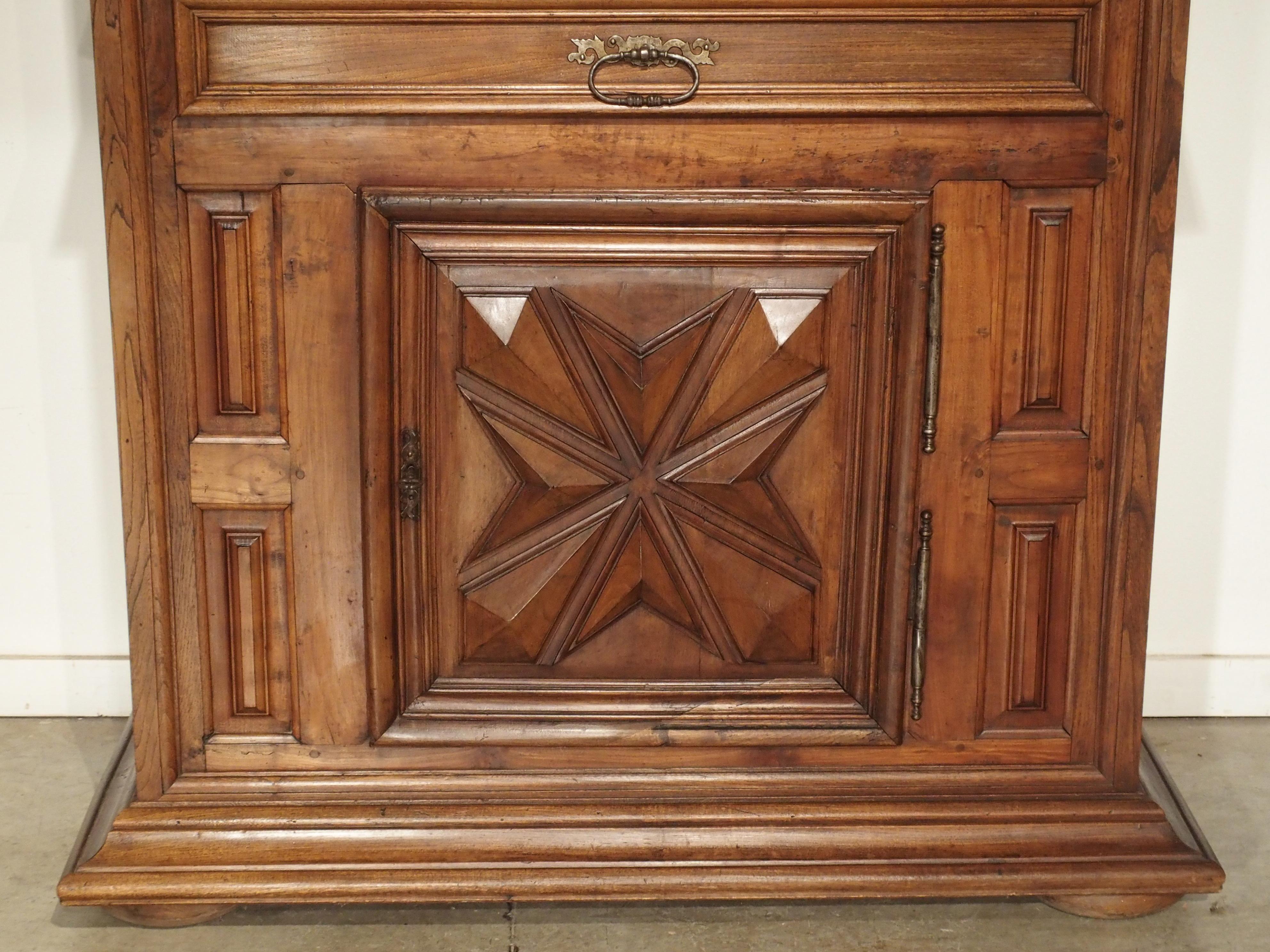 From France, this large and handsome French cabinet is known as an