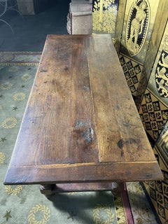 Louis XIII style oak farmhouse table, 19th century