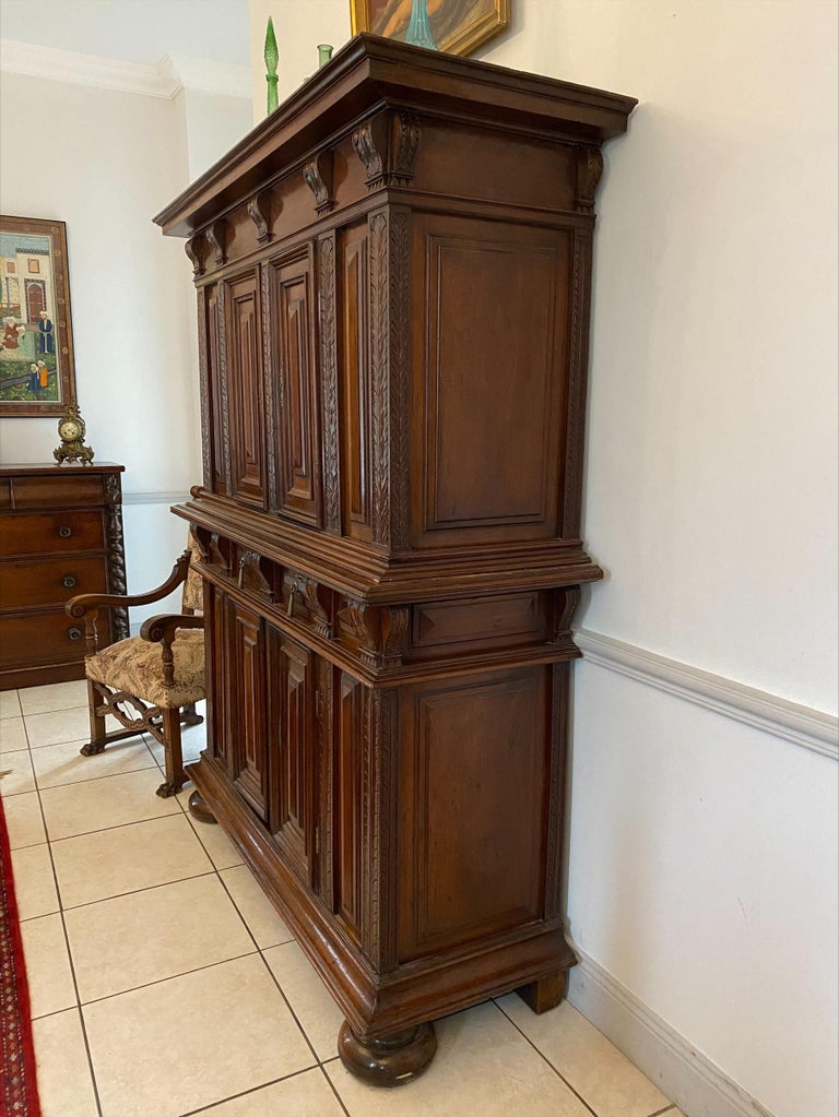 French Walnut Cabinet Early 17th Century For Sale 3