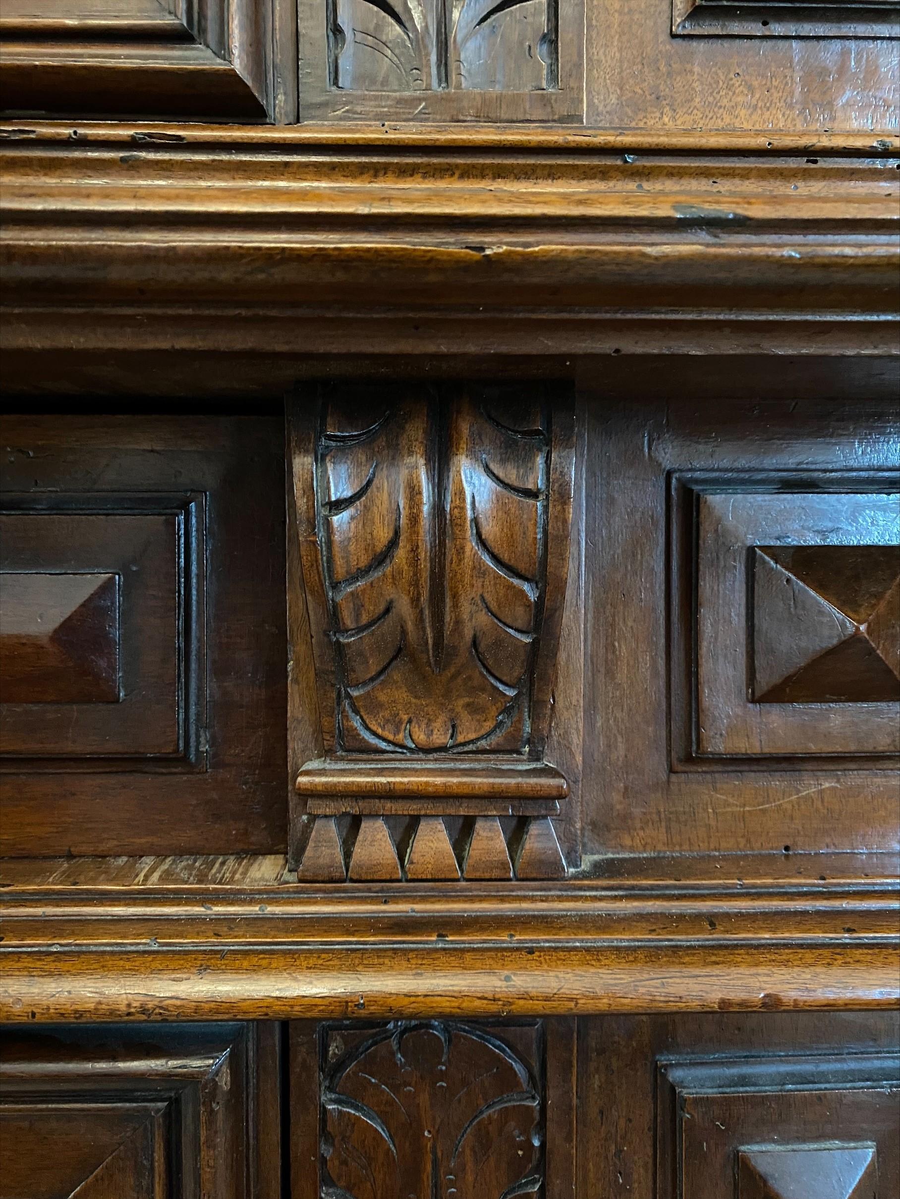 French Walnut Cabinet Early 17th Century For Sale 4