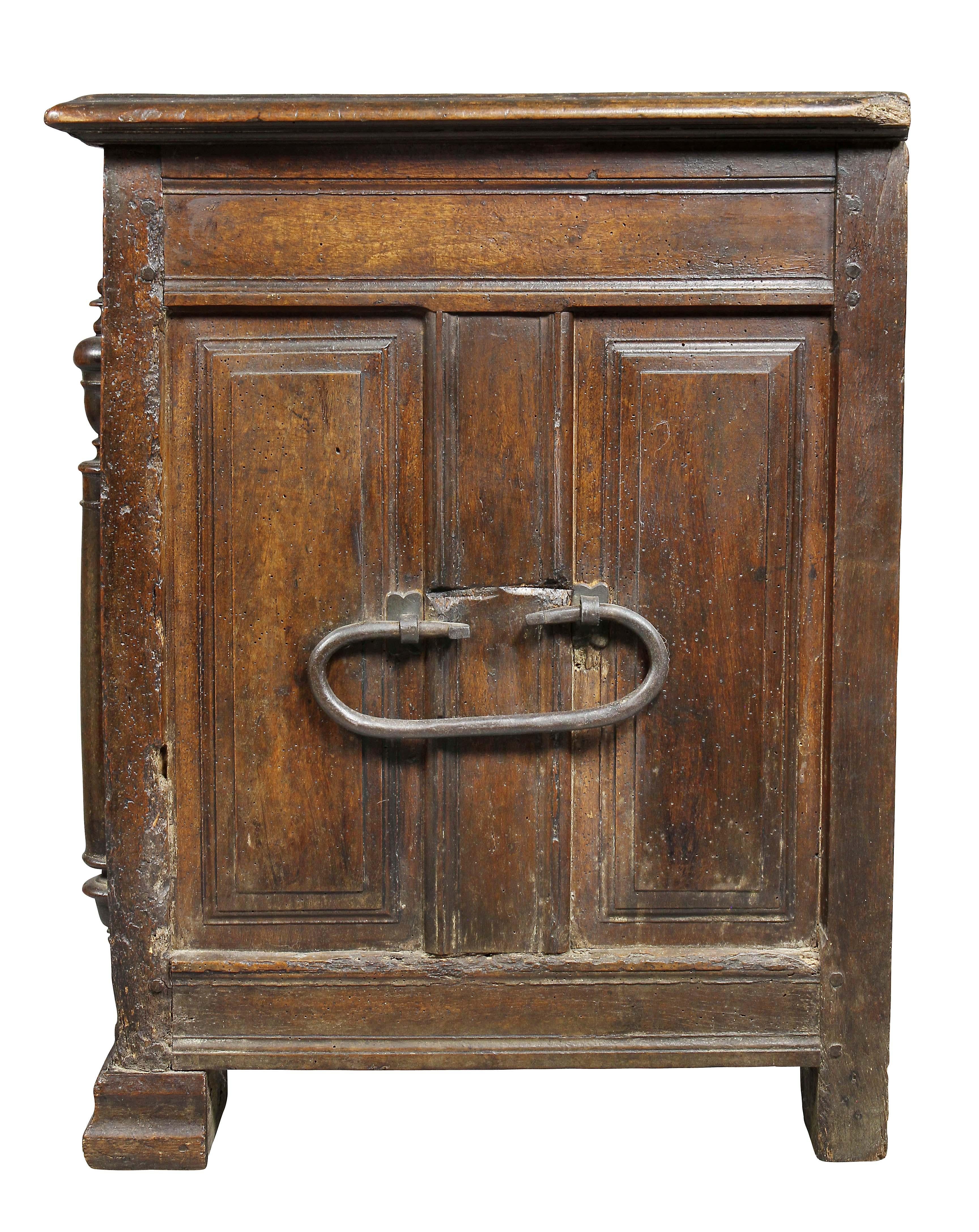 Louis XIII Walnut Chest 7