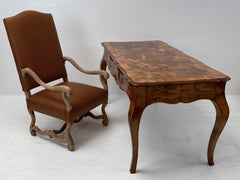 Louis XIII, Leather Upholstery