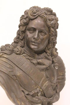 Louis XIV, bronze sculpture