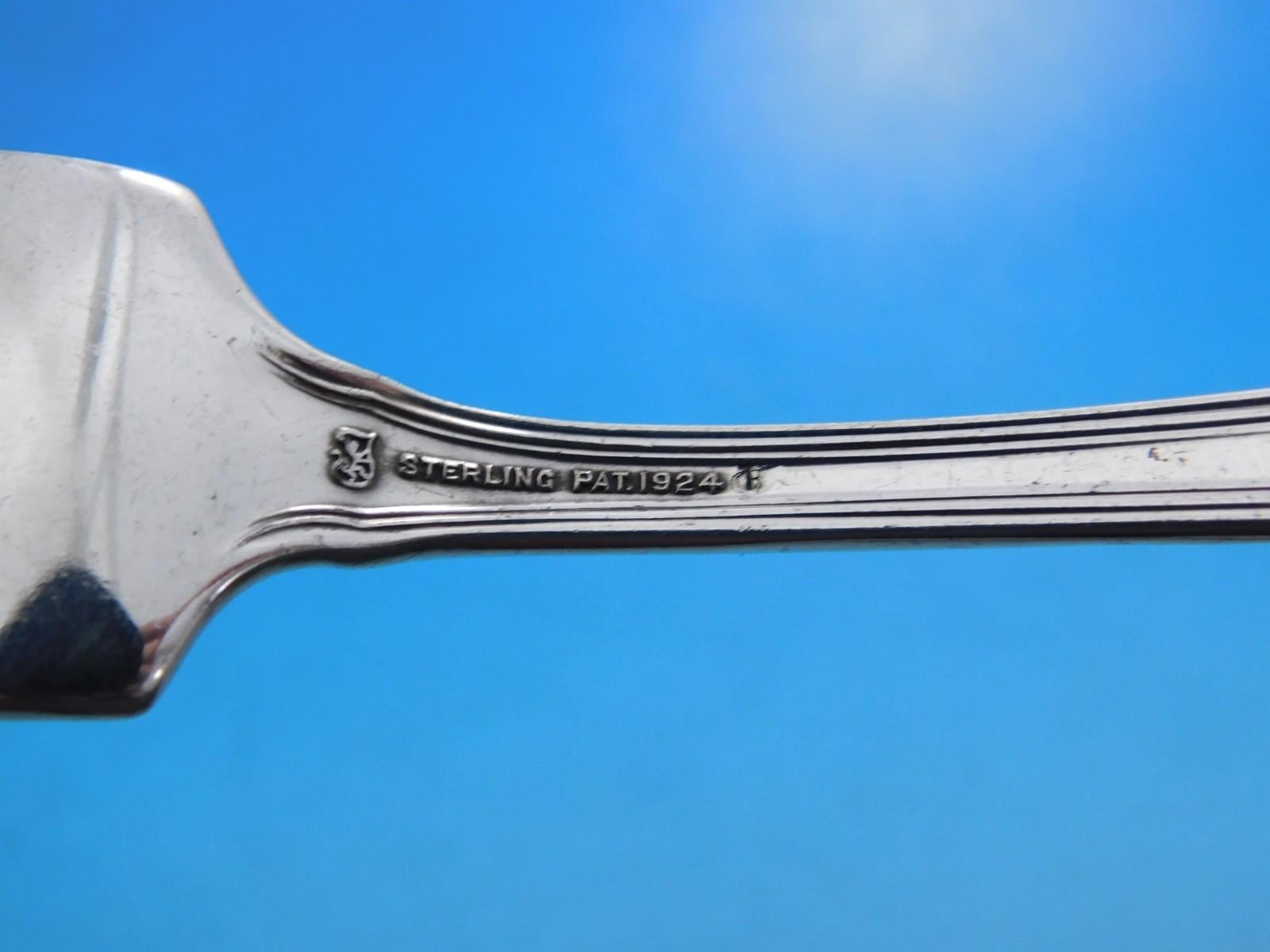 Louis XIV by Towle Sterling Silver Flatware Set 12 Service 135 pcs Many servers For Sale 7