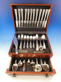 Louis XIV by Towle Sterling Silver Flatware Set for 12 Service 110 Pieces