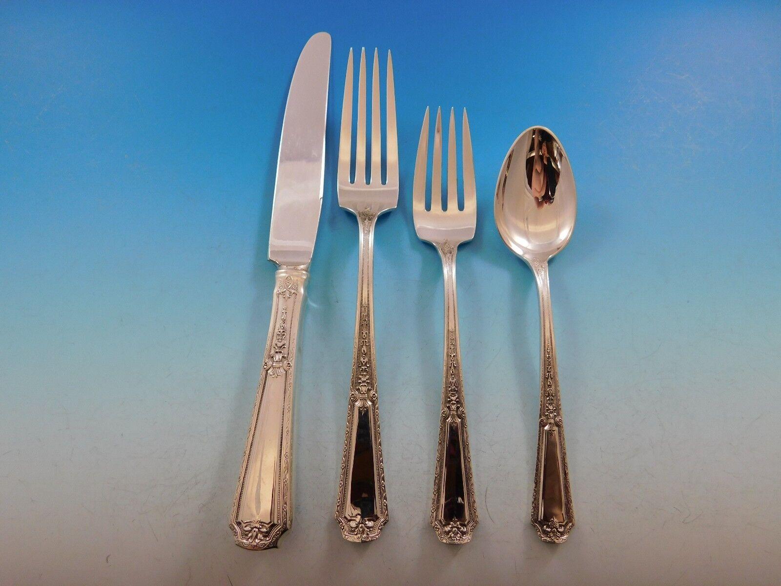 Luigi XIV Louis XIV by Towle Set di posate in argento sterling per 12 cene 143 pezzi in vendita