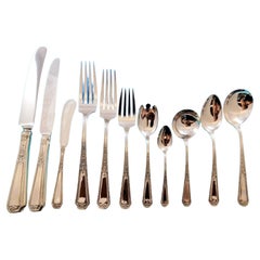 Antique Louis XIV by Towle Sterling Silver Flatware Set for 12 Service Dinner 143 Pieces