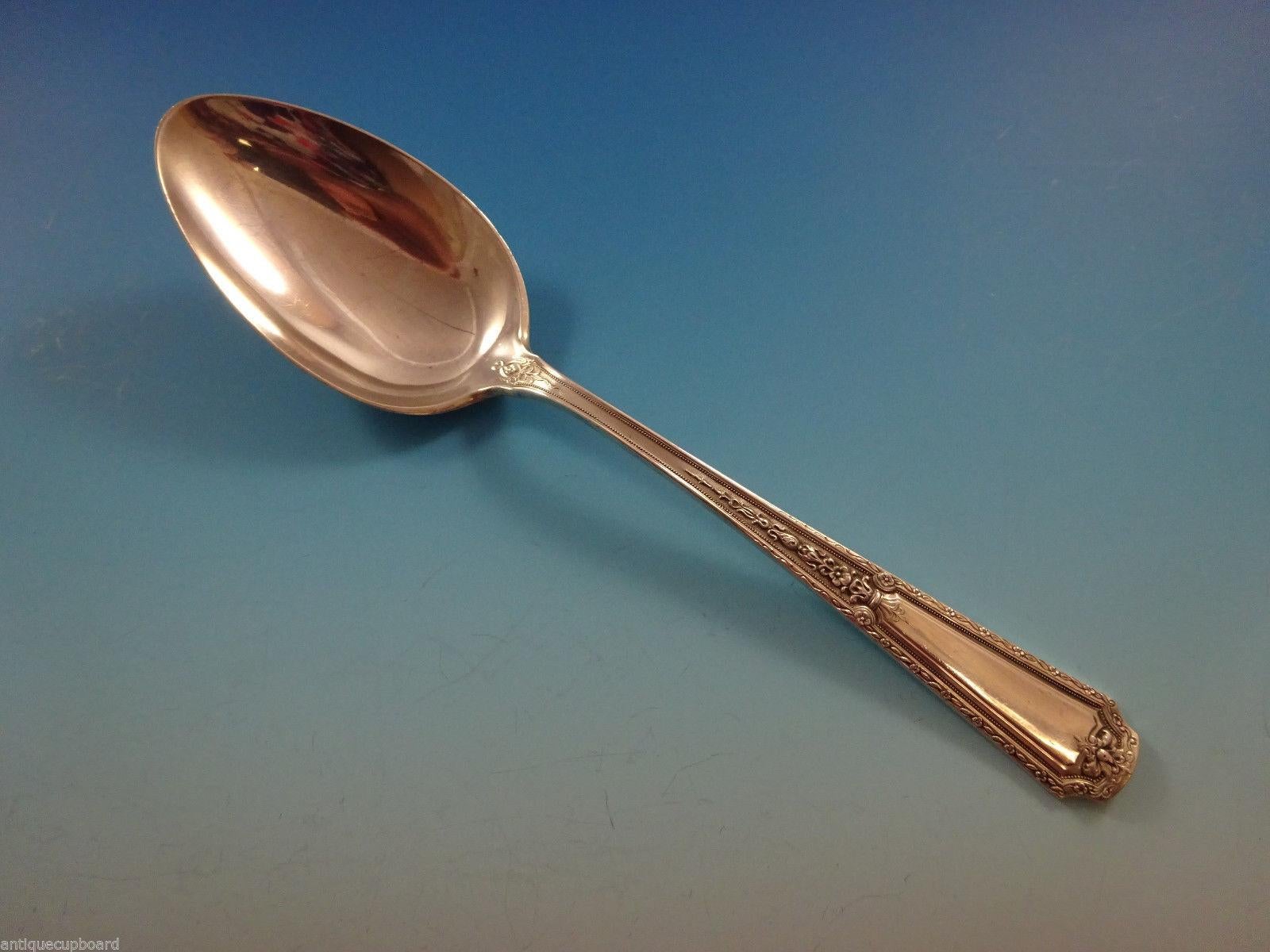 Inizio XX secolo Louis XIV by Towle Set di posate in argento per 8 persone 50 pezzi in vendita