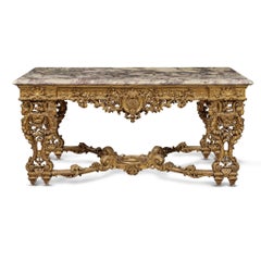 Louis XIV Carved and Giltwood Centre Table by François Linke