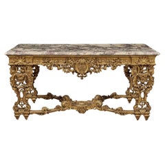 Louis XIV Carved and Giltwood Centre Table by François Linke