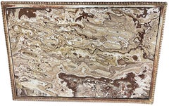 Louis XIV Carved Giltwood Console Table with Marble Top