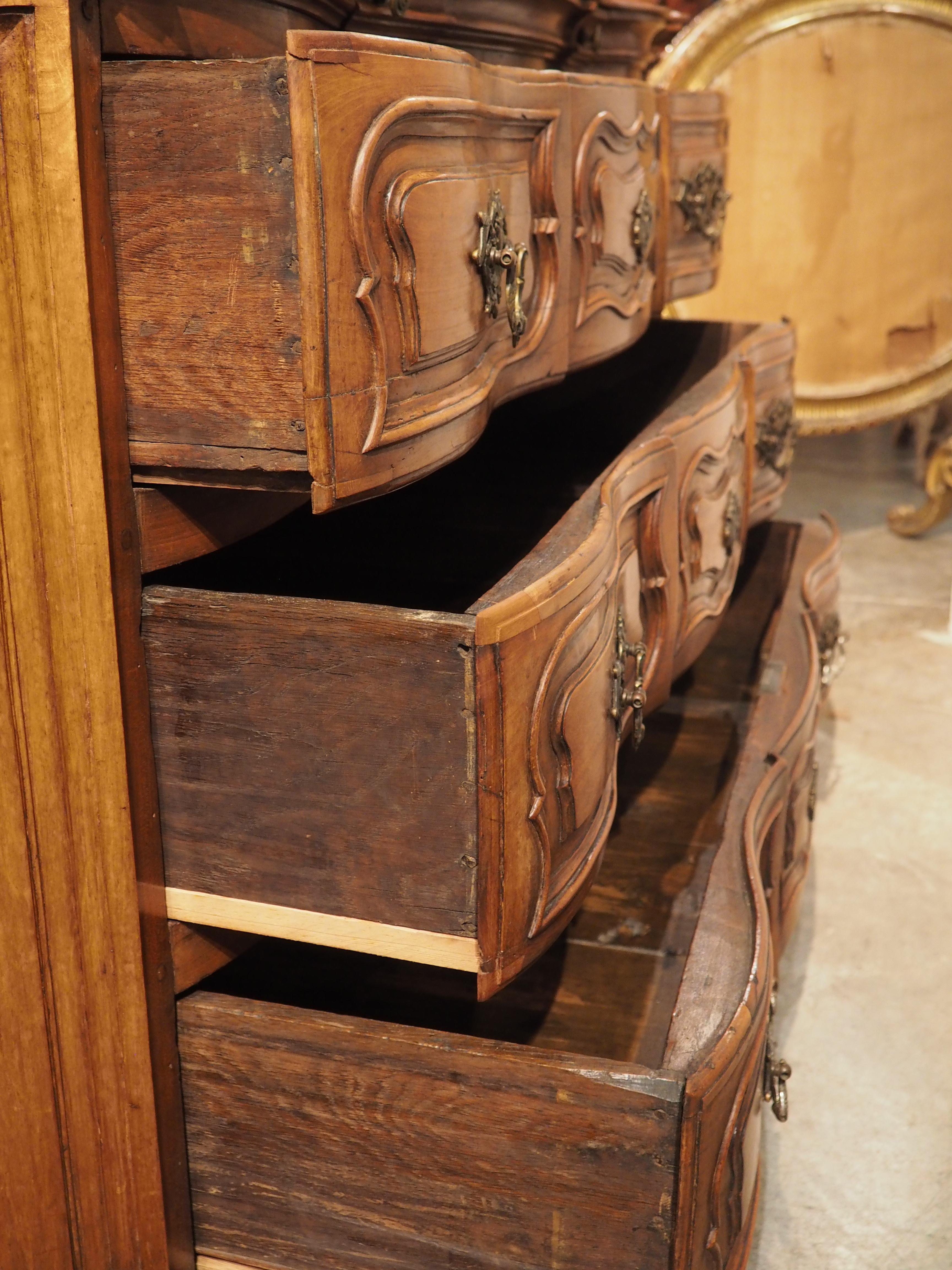 Louis XIV Cherrywood Commode from France, Early 18th Century For Sale 7