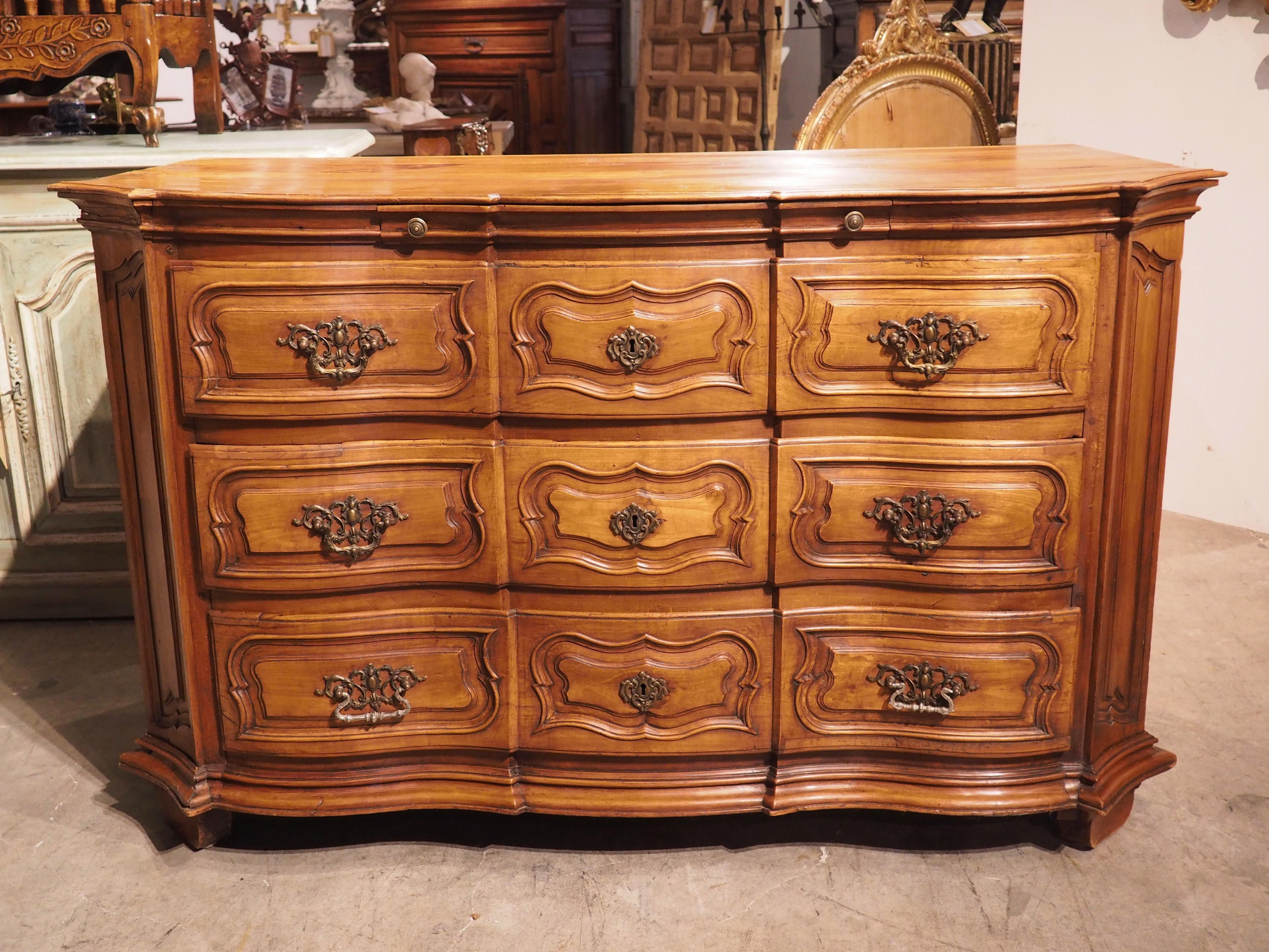 Louis XIV Cherrywood Commode from France, Early 18th Century For Sale 11