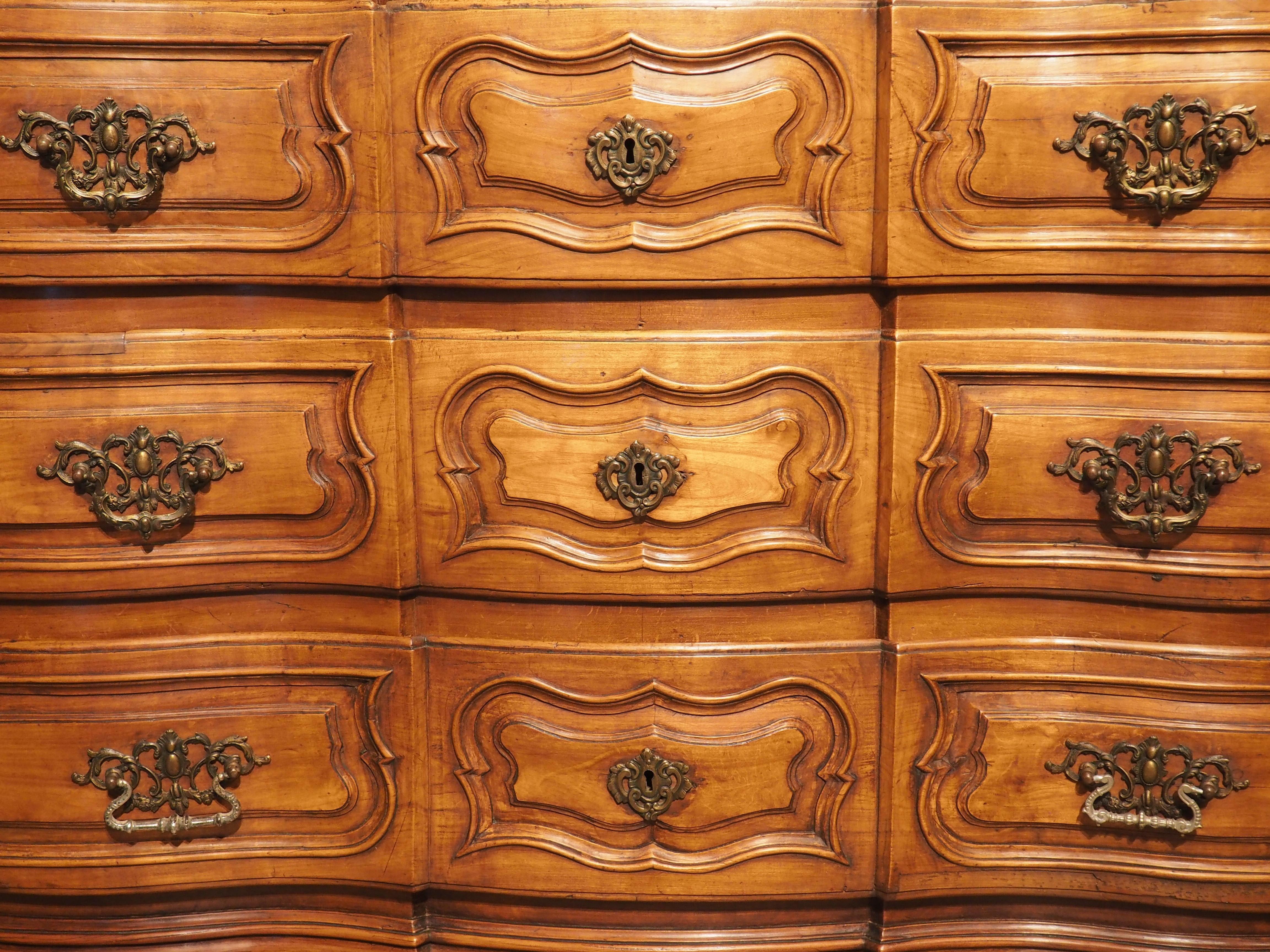 French Louis XIV Cherrywood Commode from France, Early 18th Century For Sale