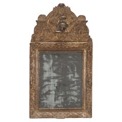 Antique Louis XIV Giltwood Mirror
