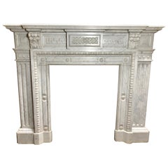 Louis XIV Marble Fireplace