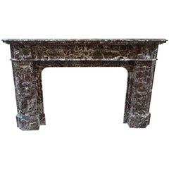 Used Louis XIV Marble Mantel