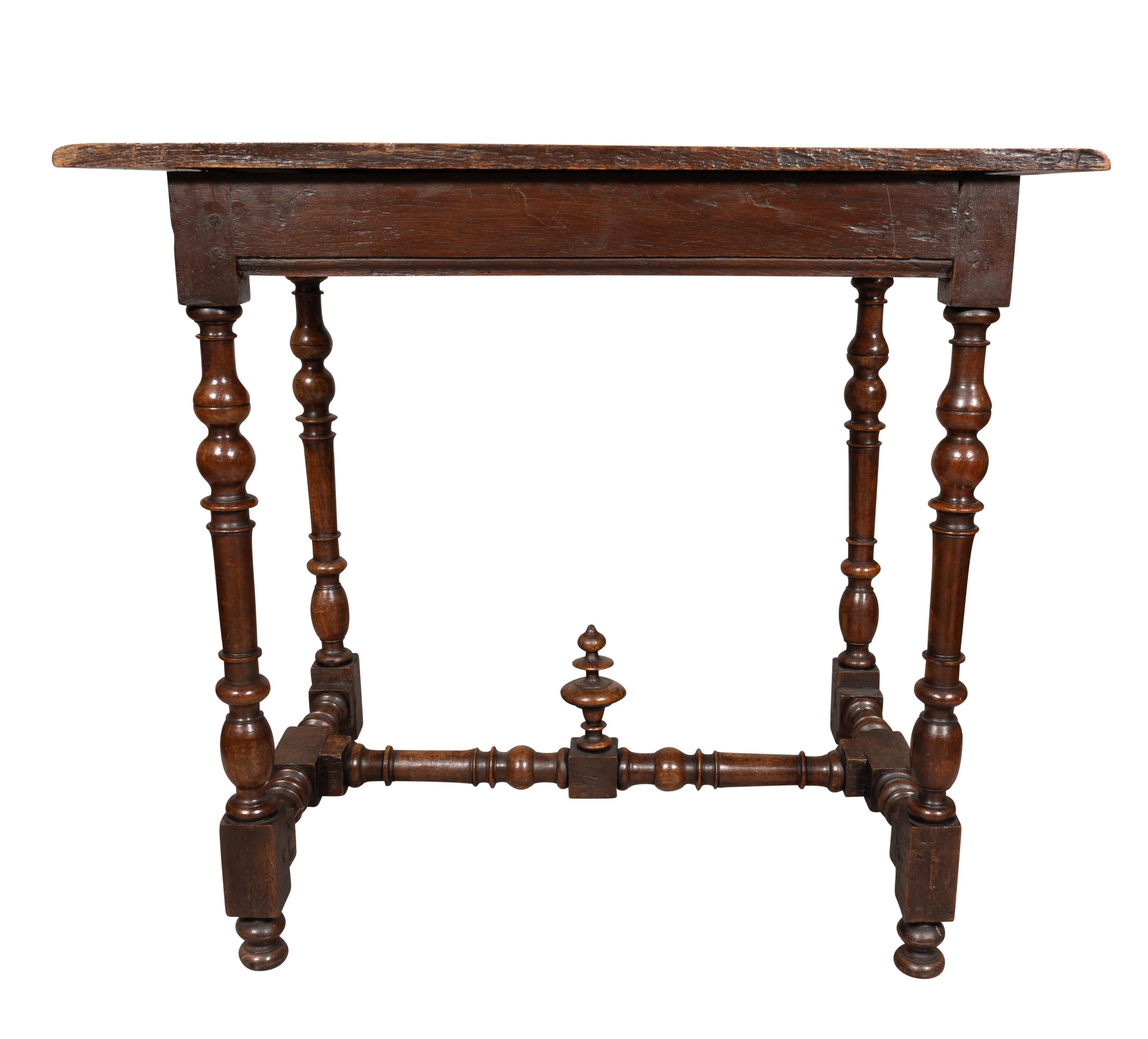 18th Century Louis XIV Oak Table For Sale