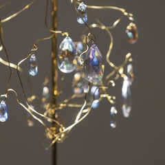 LOUIS XIV pendant lamp in Polished Gold by Davide Groppi
