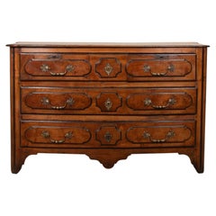Louis XIV Period Bow-Front Walnut Commode
