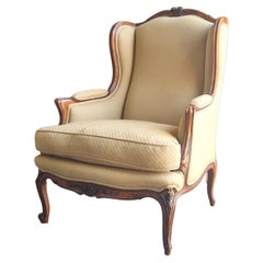 Louis XIV Revival Armchair with Carved Show Frame