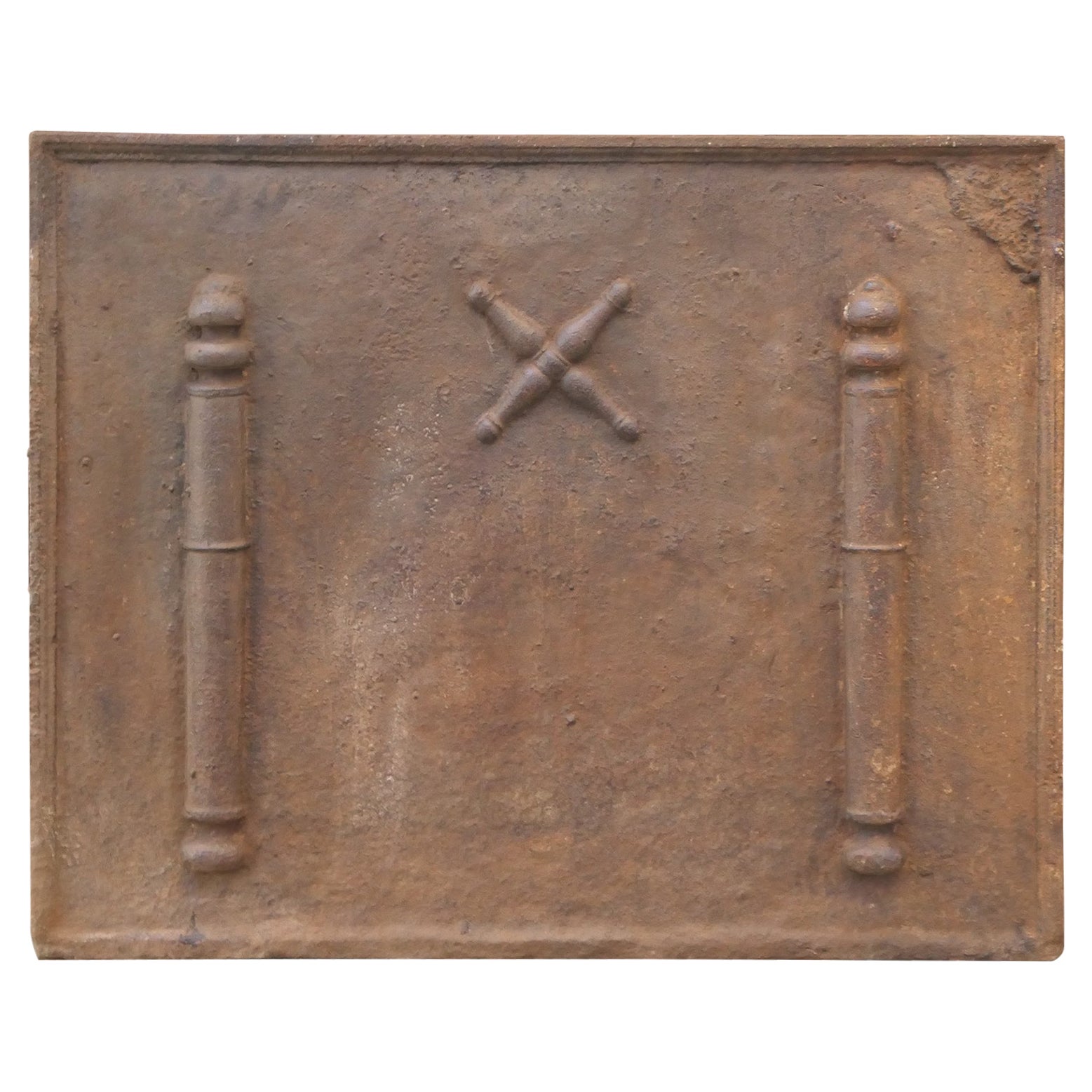 Louis XIV. „Saint Andrew's Cross“ Kaminsims / Rückwand, Louis XIV.-Periode, 17. - 18. Jahrhundert