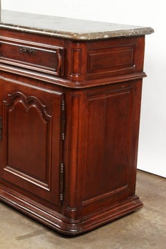 Louis XIV Sideboard with Fossil Stone Top