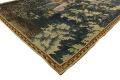 1820's Antique French Aubusson Tapestry with Venus and Adonis, 07'00 x 14'06