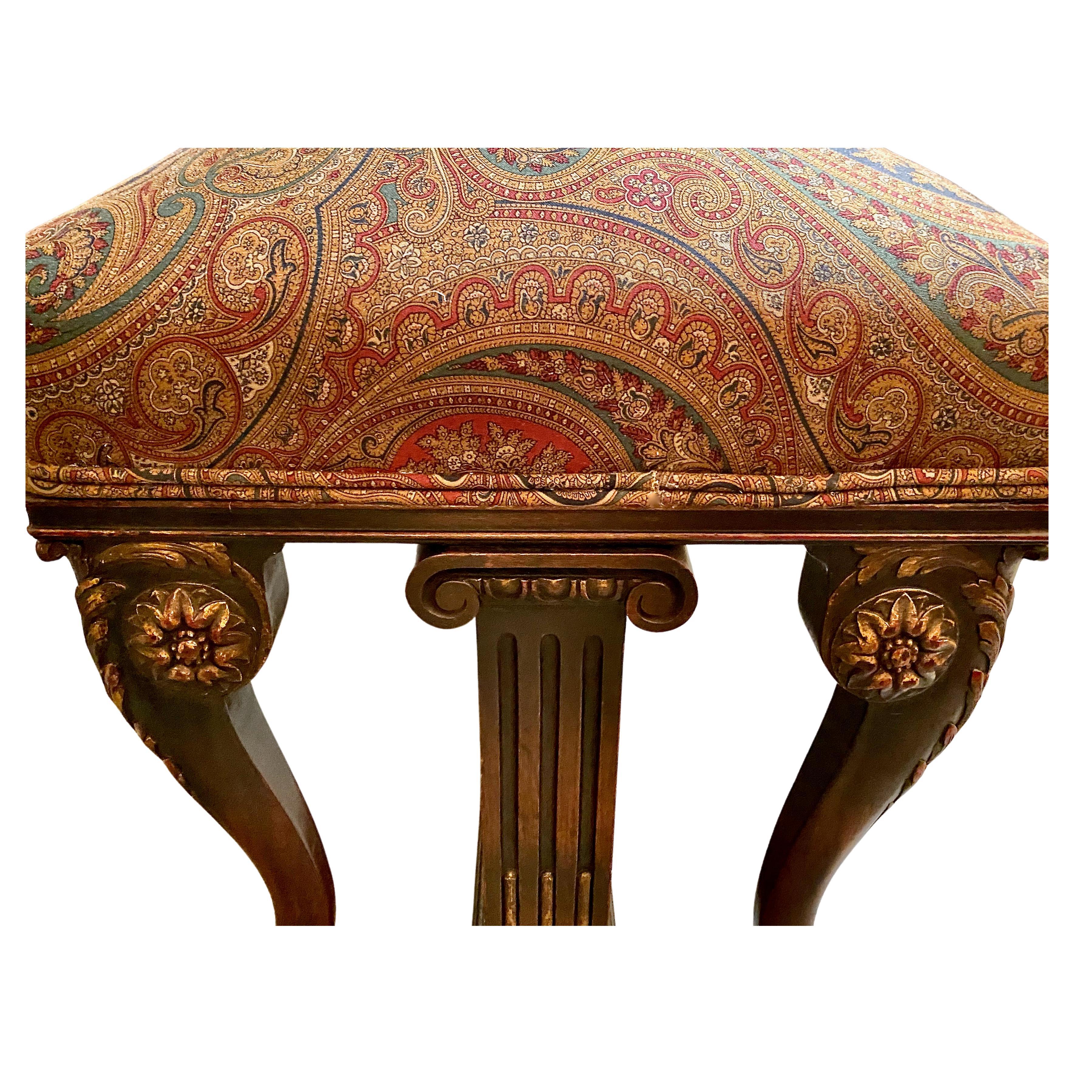 Upholstery Louis XIV Style Bench For Sale