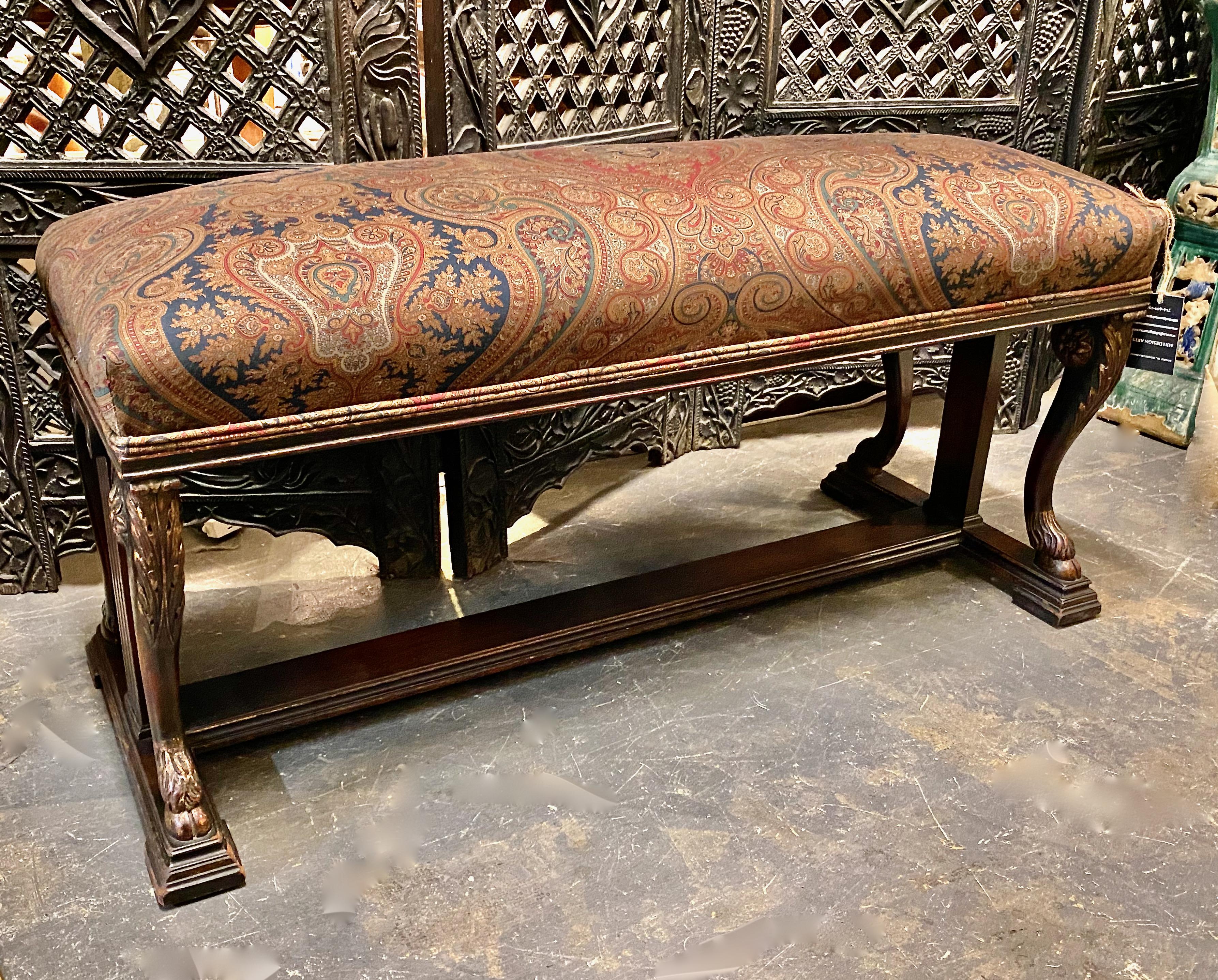 Louis XIV Style Bench For Sale 1
