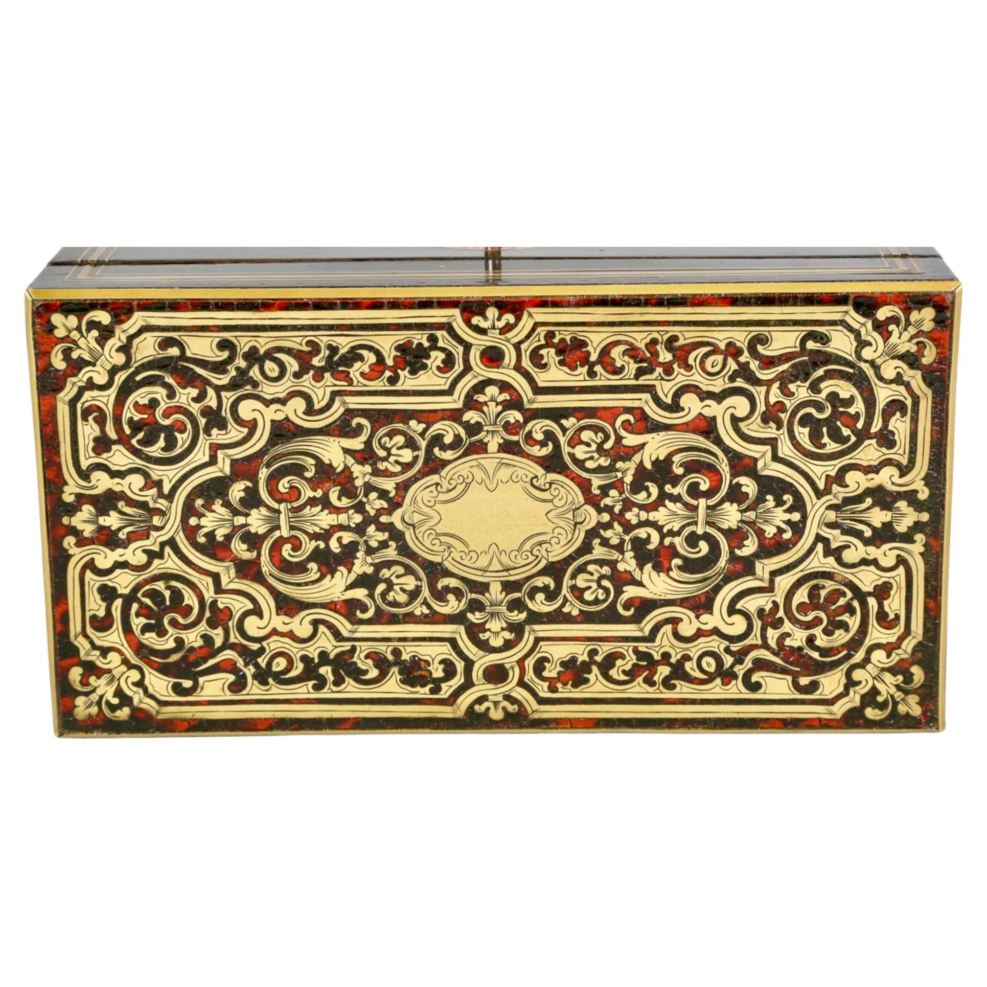Francese Porta tè Boulle in stile Luigi XIV in vendita