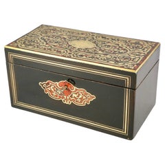 Caja de té Boulle estilo Luis XIV