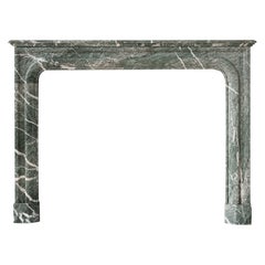 Louis XIV Style Campan Vert Fireplace