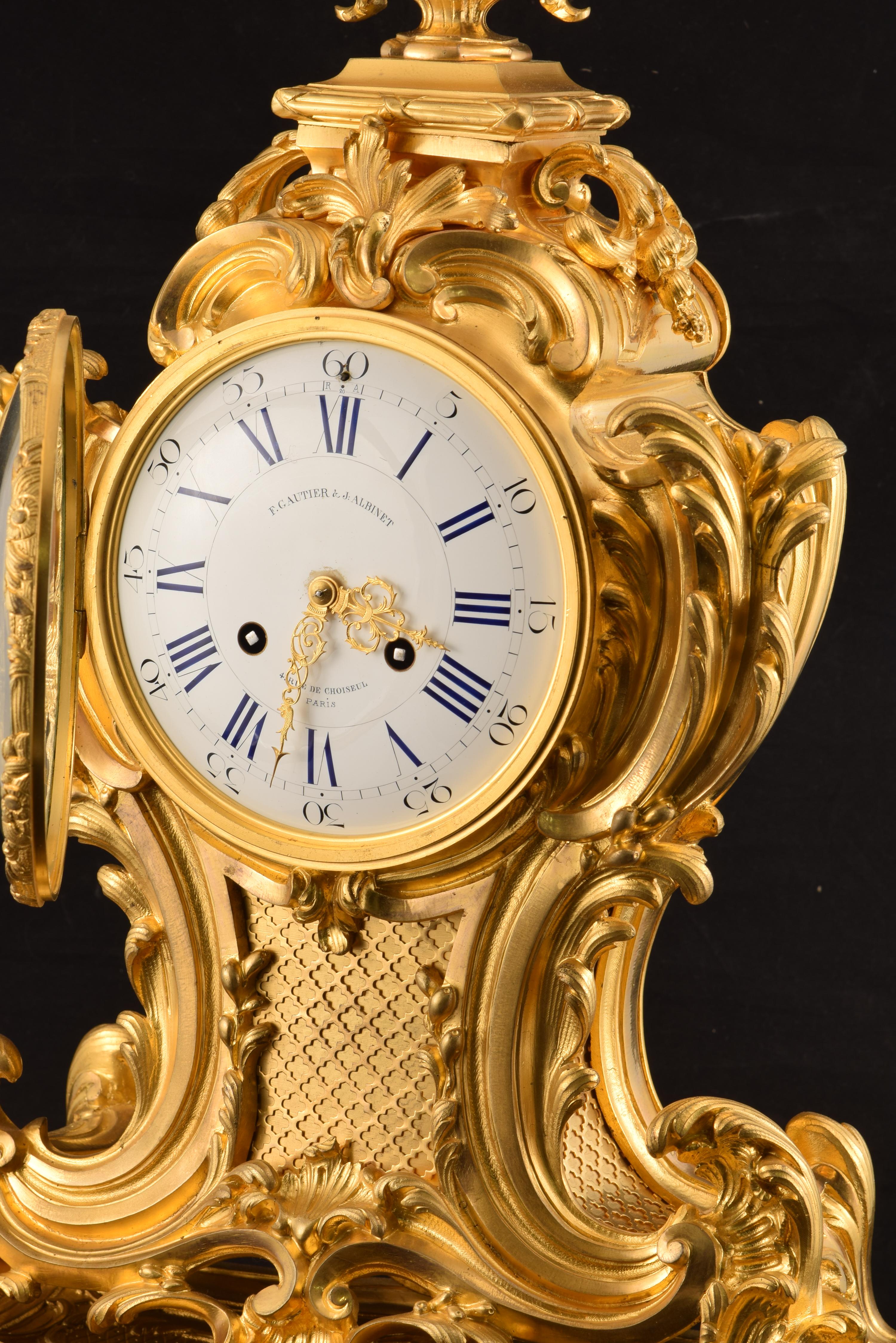 louis quatorze clock