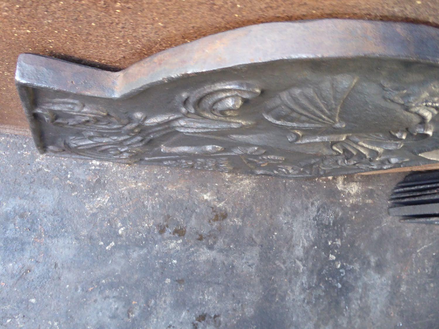 20th Century Louis XIV Style 'Coat of Arms' Fireback / Backsplash For Sale