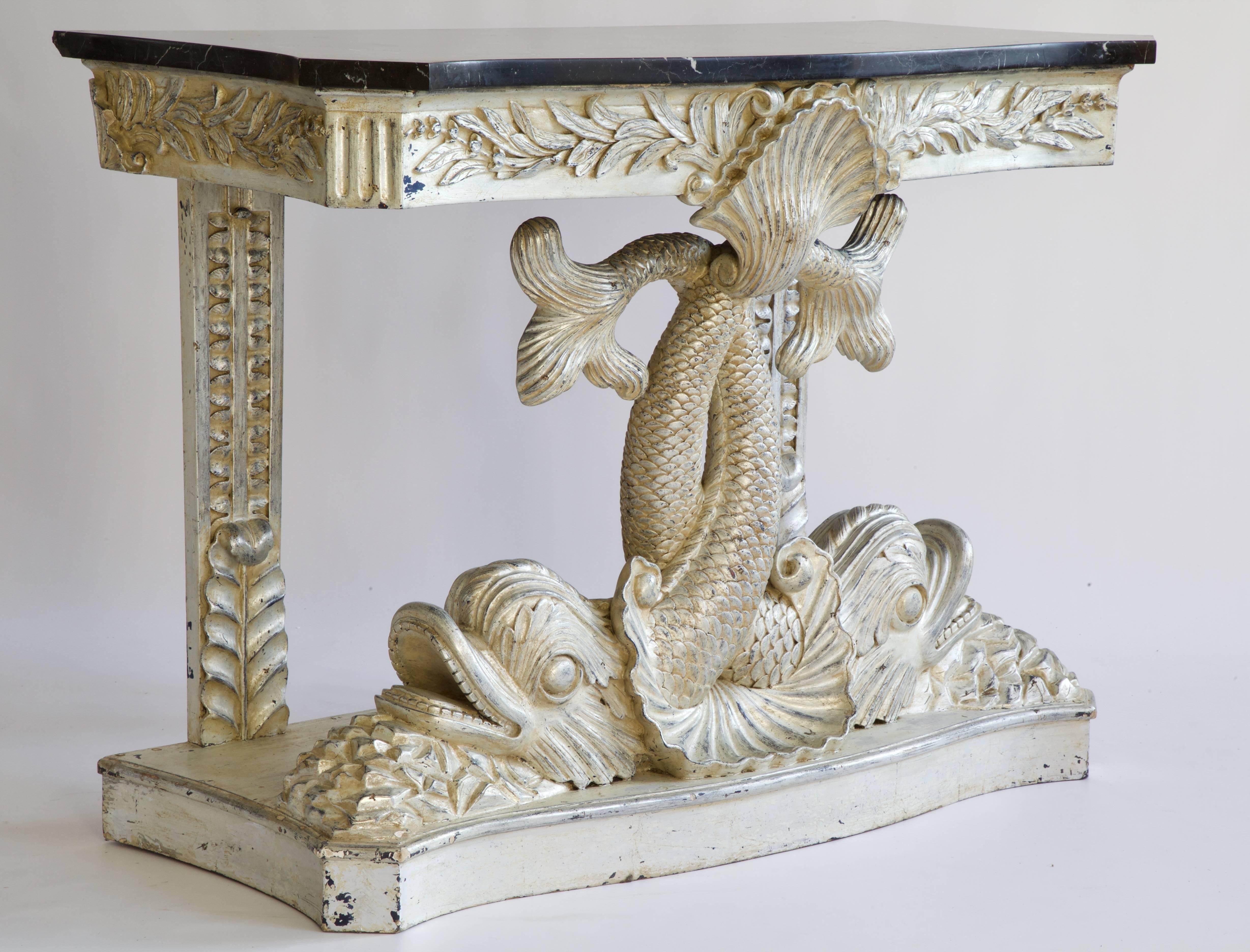 dolphin console table