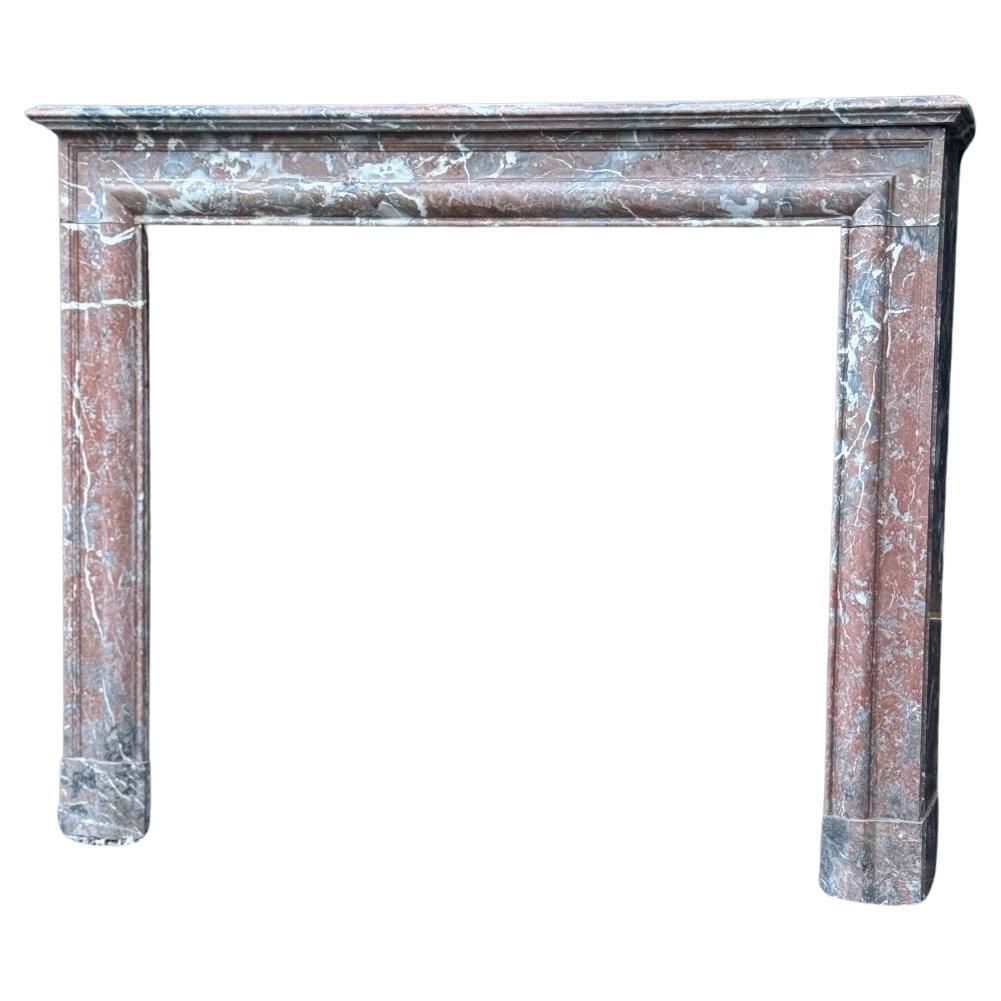 Louis XIV Style Fireplace In Rance Marble, Circa 1880