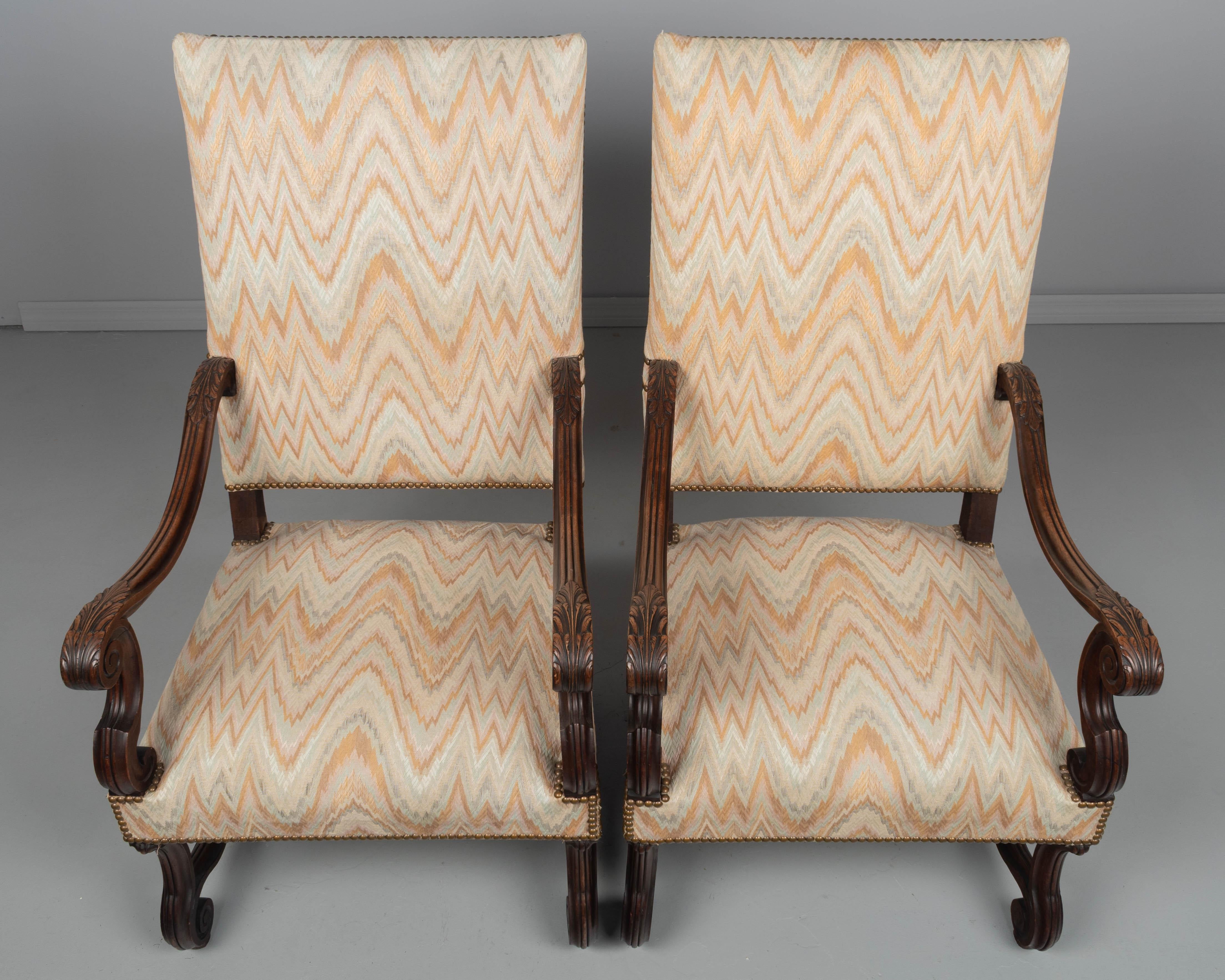 Französische Fauteuils oder Sessel im Louis XIV.-Stil, Paar im Angebot 4