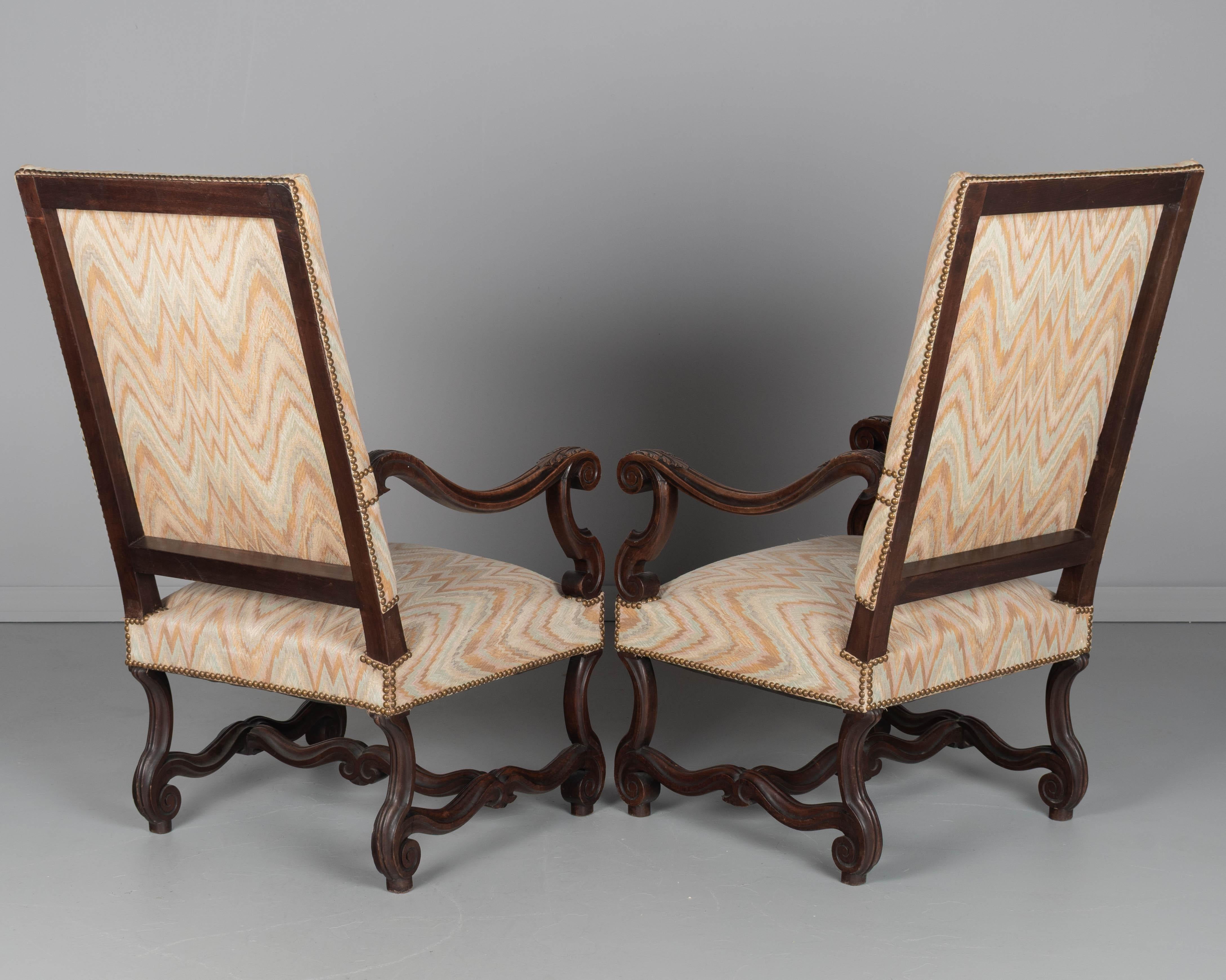 Französische Fauteuils oder Sessel im Louis XIV.-Stil, Paar im Angebot 1