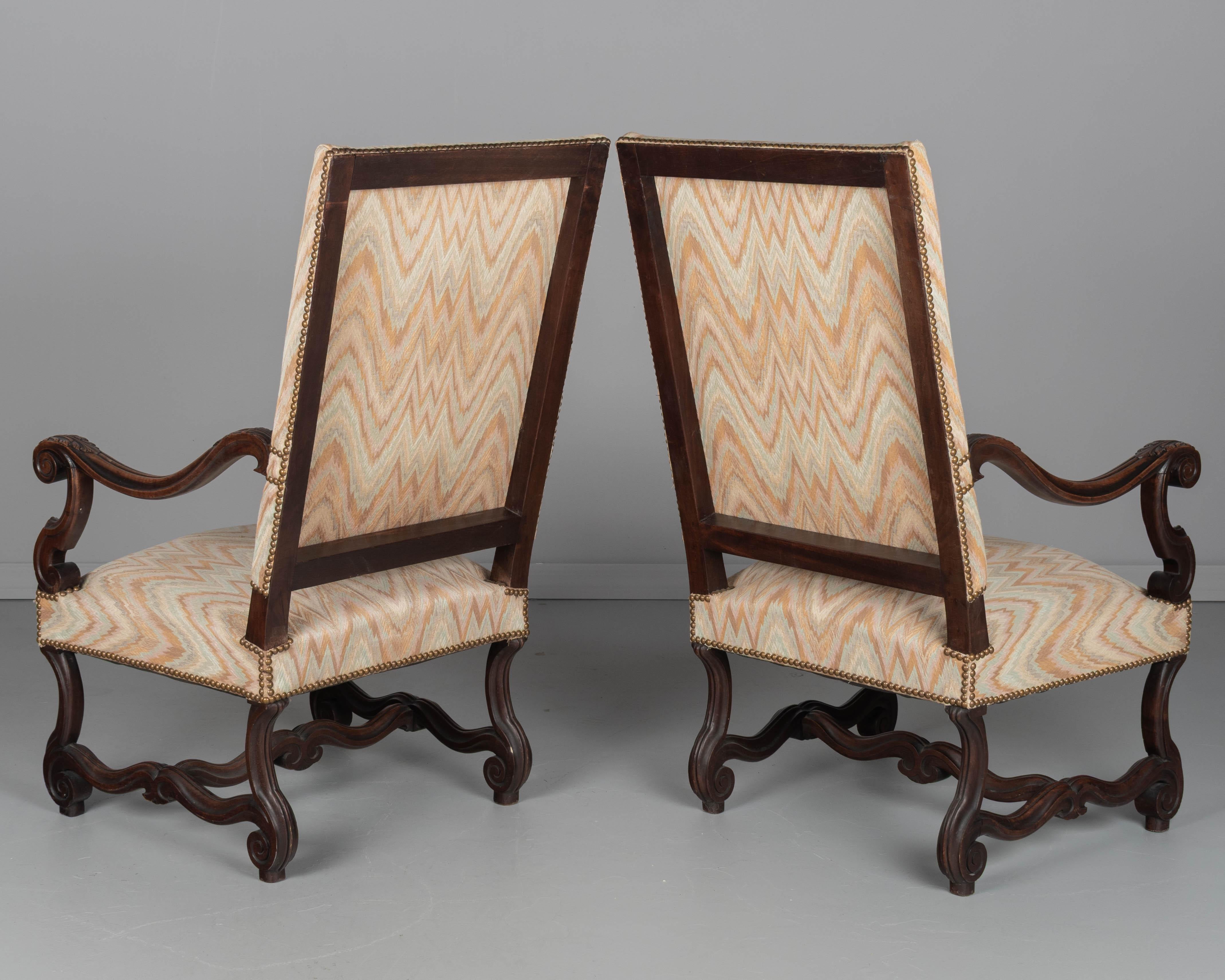 Französische Fauteuils oder Sessel im Louis XIV.-Stil, Paar im Angebot 2