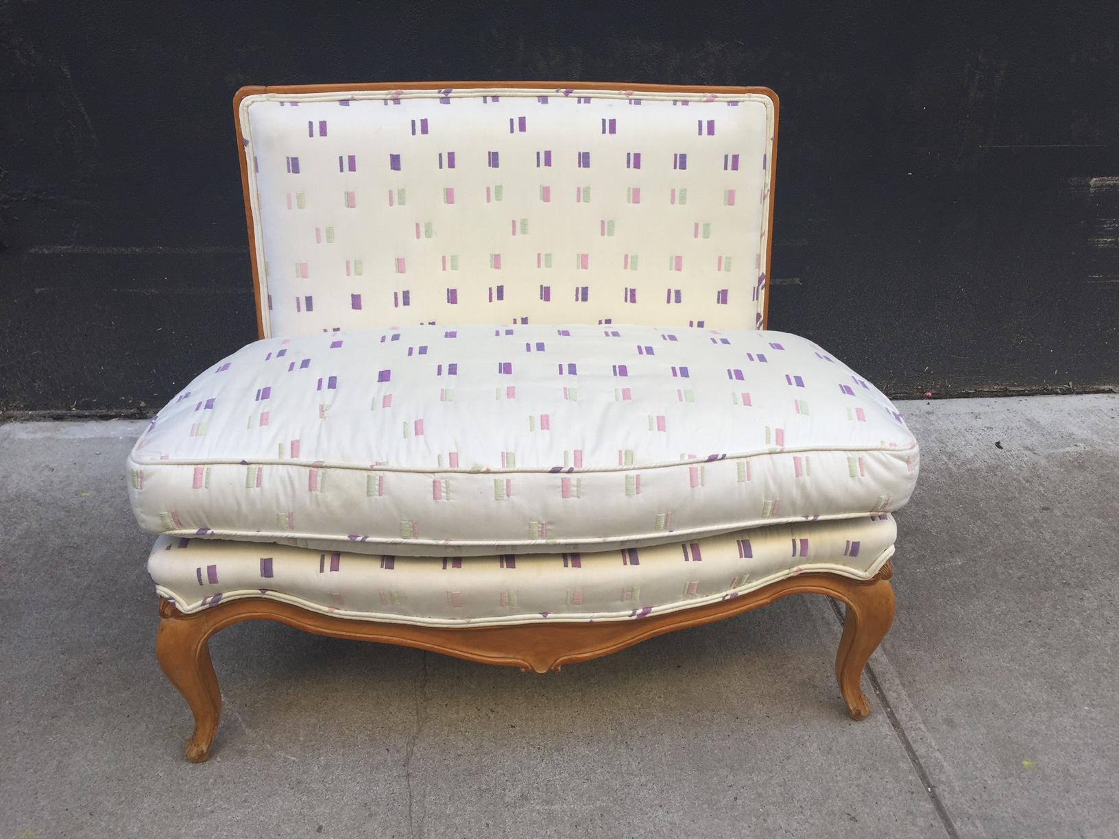 Mid-20th Century Louis XIV Style French Loveseat For Sale